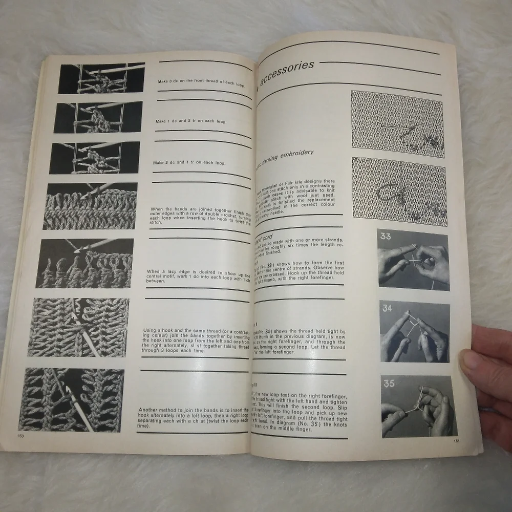 BOOK Knitting Dictionary 800 Stitches Patterns